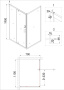 Дверь в нишу 110x190 Niagara Nova NG-43-11AG Дверь в нишу 110x190 Niagara Nova NG-43-11AG