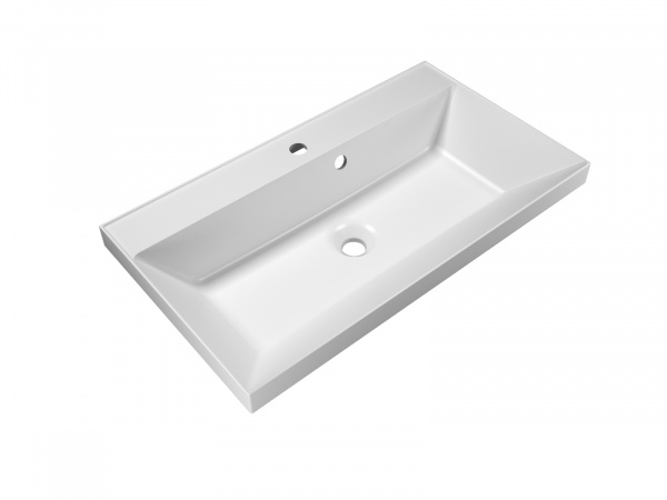 Раковина из искусственного мрамора 80x45 см BelBagno MARINO BB800/450-LV-MR-AST белый Раковина из искусственного мрамора 80x45 см BelBagno MARINO BB800/450-LV-MR-AST белый