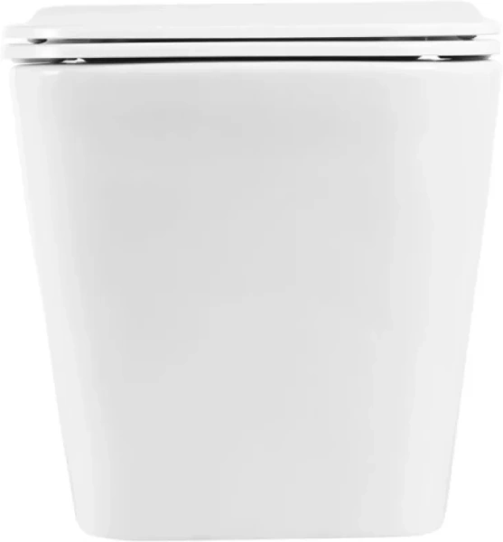 Унитаз BelBagno Due BB3103CHR/SC подвесной безободковый с микролифтом