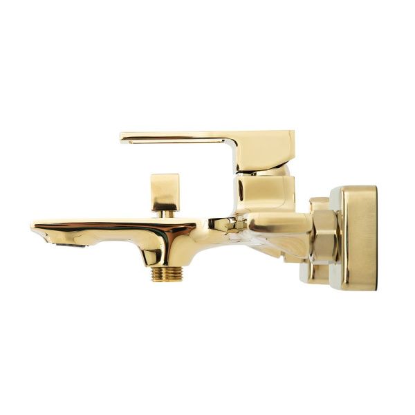 Смеситель для ванны и душа  BelBagno LUCE LUC-VAS-ORO золото Смеситель для ванны и душа  BelBagno LUCE LUC-VAS-ORO золото