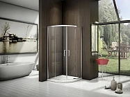 Душевое ограждение GOOD DOOR LATTE R-100-C-WE 100x100x185 Душевое ограждение GOOD DOOR LATTE R-100-C-WE 100x100x185