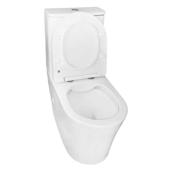 Унитаз-компакт Azario Anteo Round AZ-1219A безободковый с микролифтом