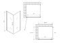 Душевой уголок 60x75 ABBER Sonnenstrand AG04060-S75 профиль хром стекло прозрачное Душевой уголок 60x75 ABBER Sonnenstrand AG04060-S75 профиль хром стекло прозрачное