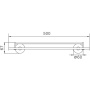 Полка стеклянная (1 ярус) Haiba HB8307 Полка стеклянная (1 ярус) Haiba HB8307