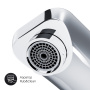 Смеситель для раковины монтируемый в стену AM.PM Gem F90A72200 Смеситель для раковины монтируемый в стену AM.PM Gem F90A72200