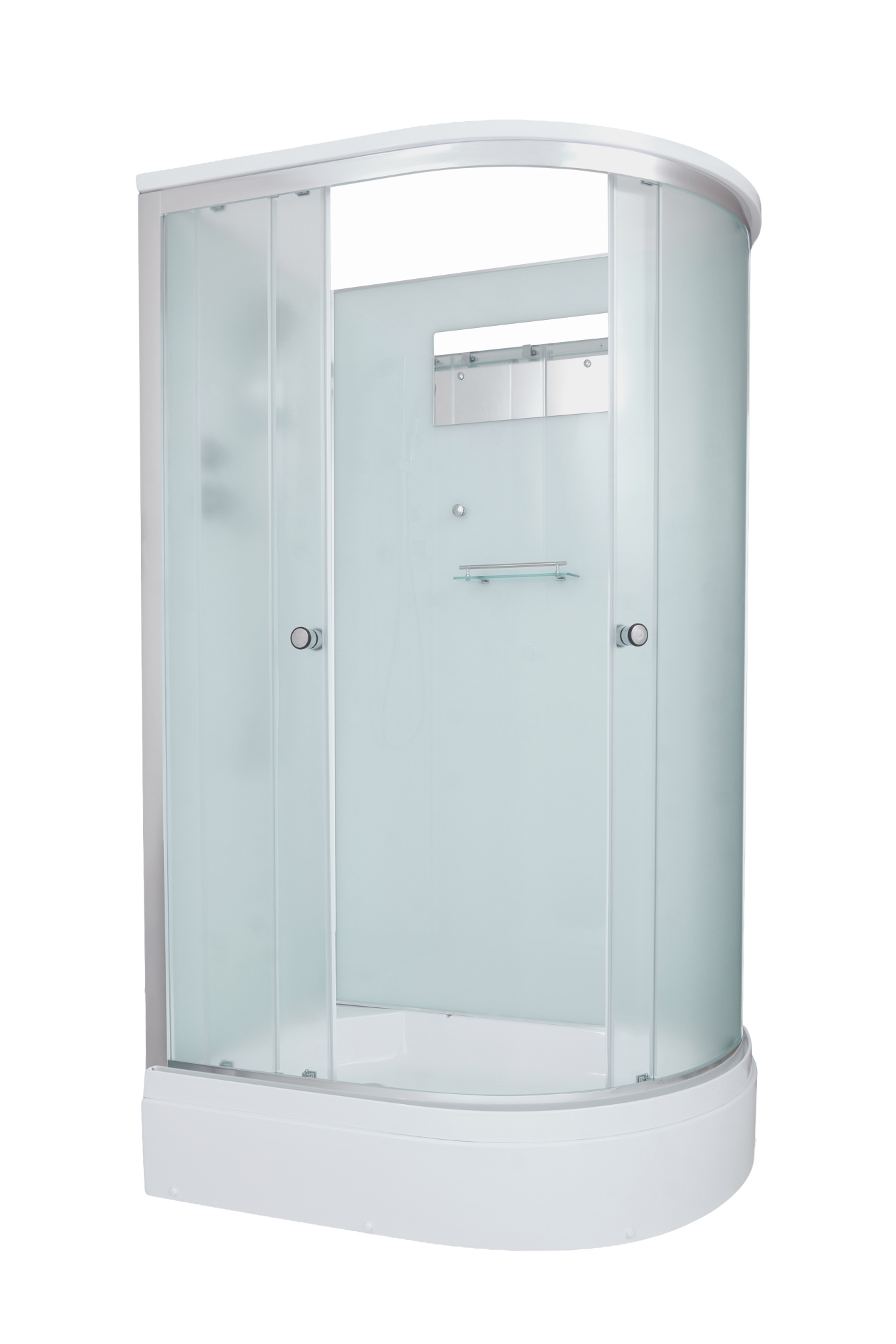 Душевая кабина DTO D272L профиль хром