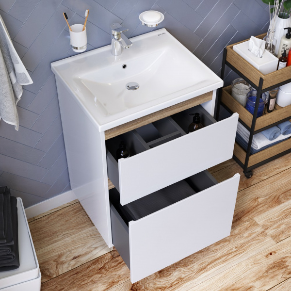 Комплект мебели для ванной комнаты 55 см AM.PM X-Joy BK85GK Комплект мебели для ванной комнаты 55 см AM.PM X-Joy BK85GK