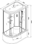 Душевая кабина с электрикой 80x110 см AvaCan  EM4511REL с узором Душевая кабина с электрикой 80x110 см AvaCan  EM4511REL с узором