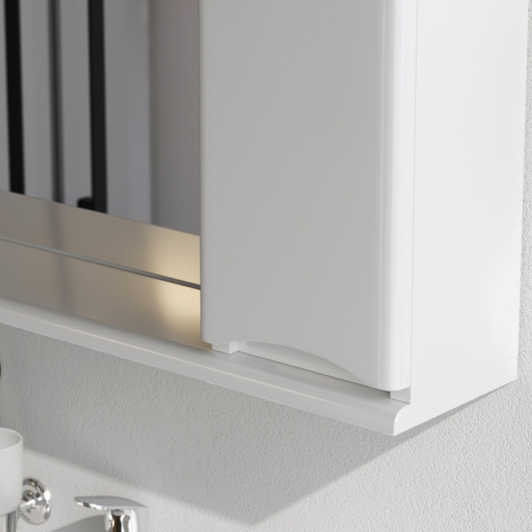 Шкаф зеркальный Am.Pm Like 80 см M80MPR0801WG R белый с подсветкой