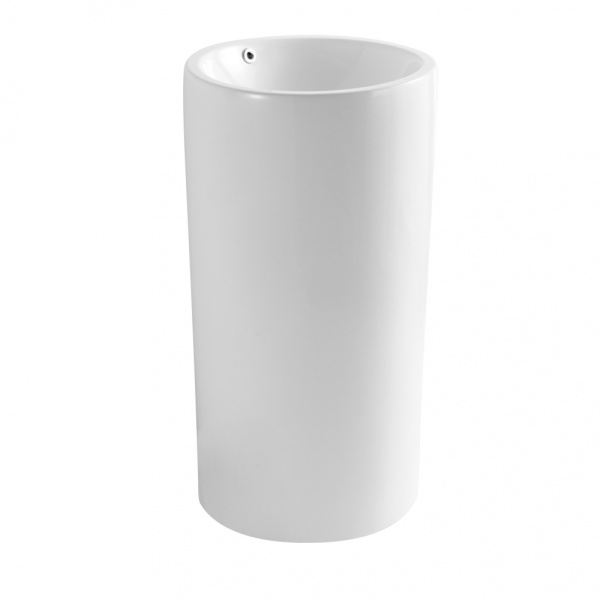 Раковина напольная Abber Bequem 45 см AC2133 белая