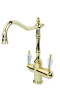Смеситель для кухни Boheme Kitchen 112-SW золото глянцевое