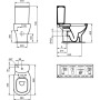 Бачок для унитаза Ideal Standard Tesi T356801 Бачок для унитаза Ideal Standard Tesi T356801