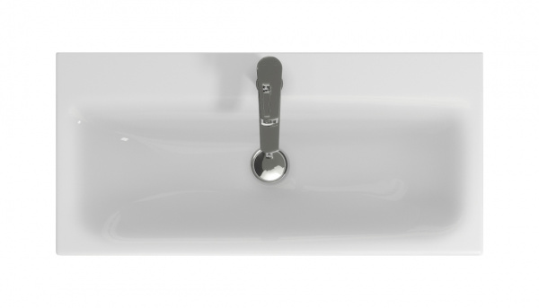 Раковина VELVEX MODUO SLIM 80 Cersanit белая Раковина VELVEX MODUO SLIM 80 Cersanit белая