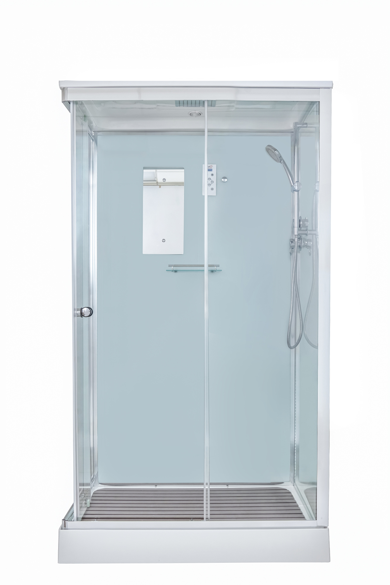 Душевая кабина DTO K402SEL профиль хром