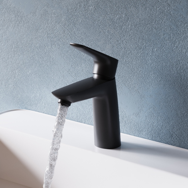 Смеситель для раковины Dorff Prime New черный матовый