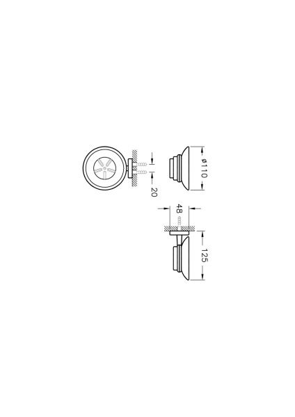 Мыльница  VitrA Q-line A44992 хром Мыльница  VitrA Q-line A44992 хром