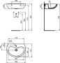 Раковина Ideal Standard CONTOUR S266401 Раковина Ideal Standard CONTOUR S266401