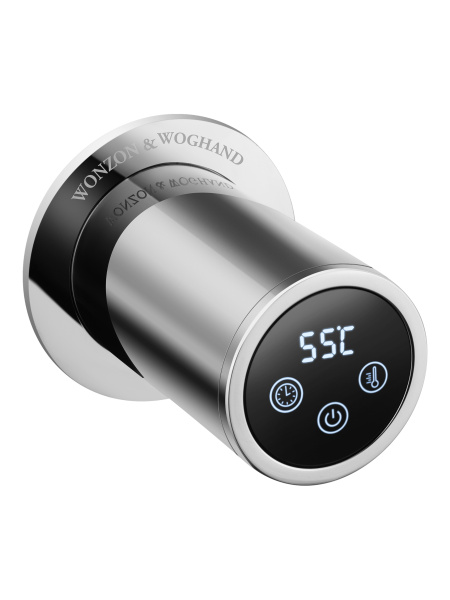 Полотенцесушитель электрический Wonzon & Woghand Dortmund WW-A362-CR встраиваемый хром глянцевый