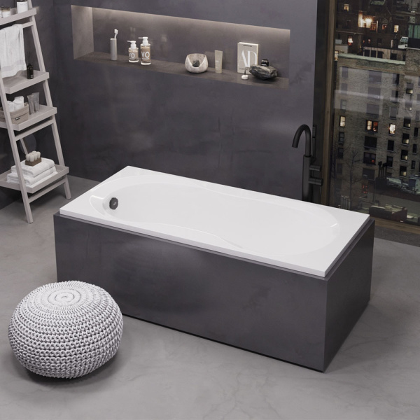 Ванна акриловая Alba Spa Miami 150x70 см ВПР0240300100