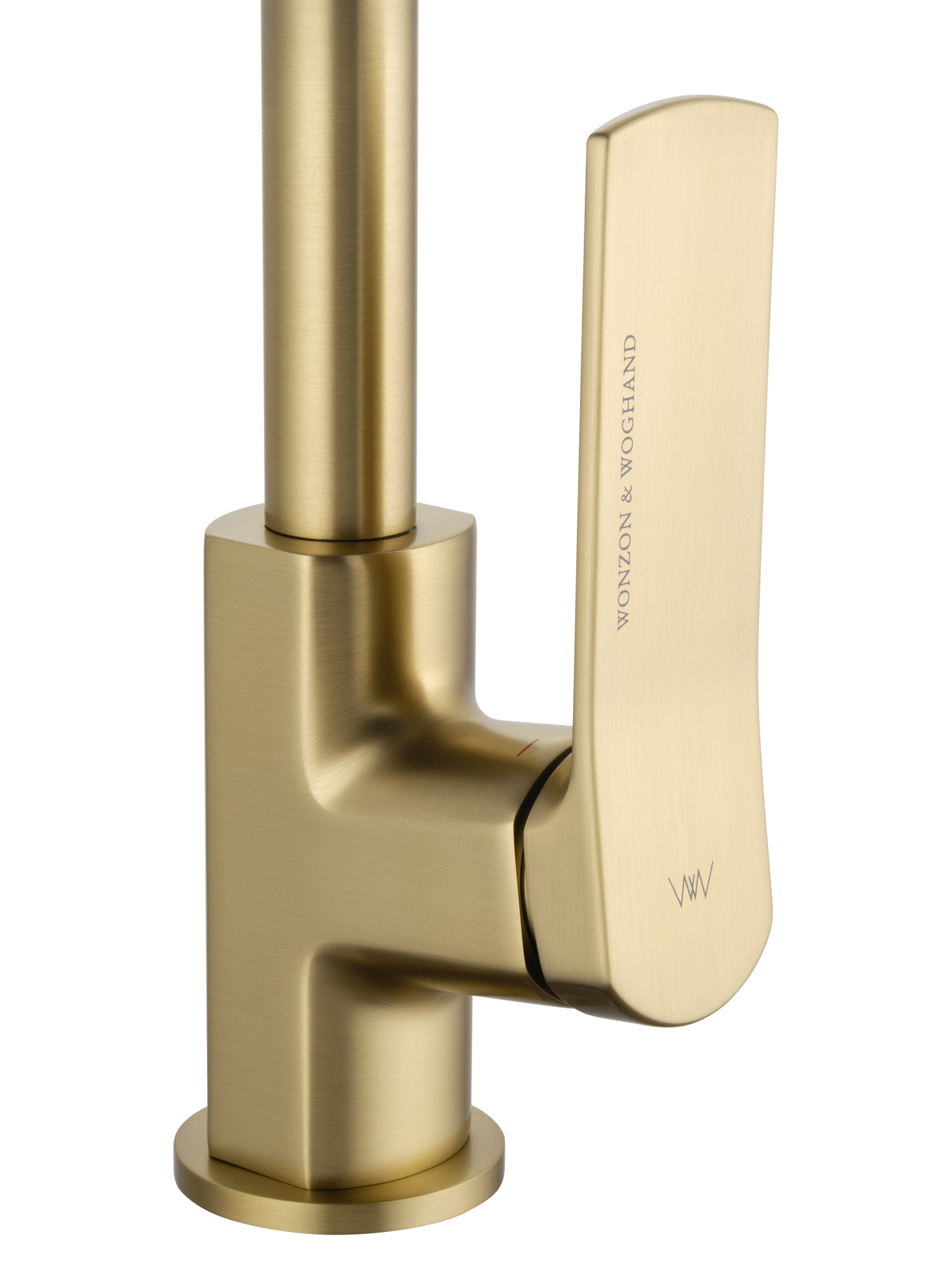 Смеситель для кухонной мойки Wonzon & Woghand WW-L1006-BG золото брашированный
