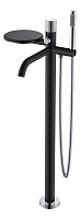 Смеситель напольный Boheme STICK BLACK 129-BCR.2 TOUCH CHROME Смеситель напольный Boheme STICK BLACK 129-BCR.2 TOUCH CHROME