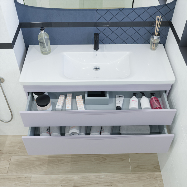 Тумба под раковину Caprigo Lento 120 см 36216-SF028 подвесная стилл