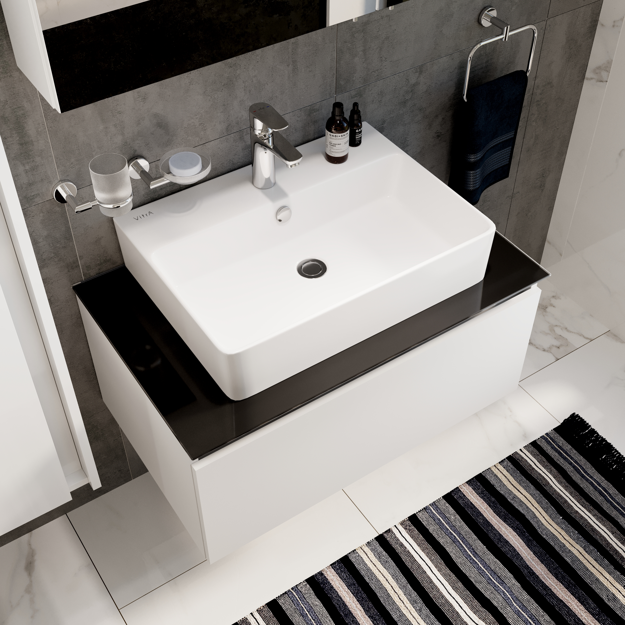 Смеситель для раковины VitrA Flow Soft A43009EXP хром глянцевый