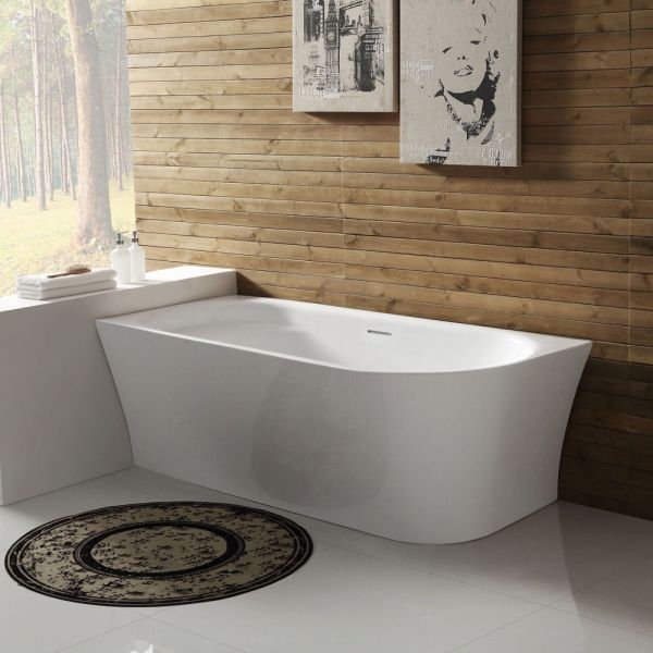 Акриловая ванна отдельностоящая 150x78 см BelBagno  BB410-1500-780-L белый Акриловая ванна отдельностоящая 150x78 см BelBagno  BB410-1500-780-L белый