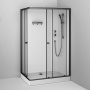 Душевая кабина AM.PM X-Joy 120x90 W94C-403-12090BT профиль черный