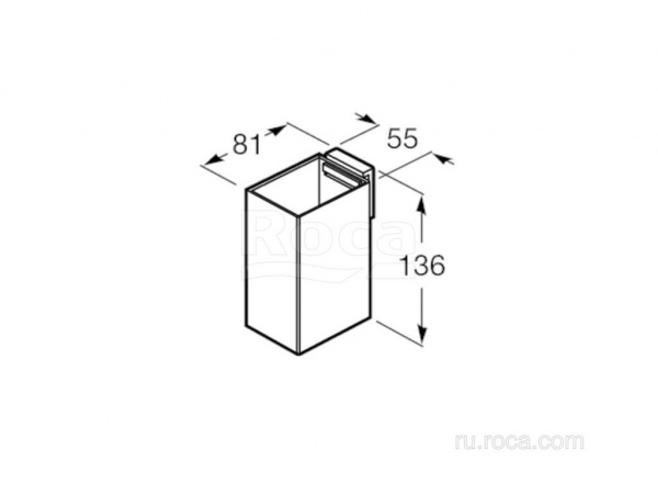 Стакан Roca Rubik 816843001 Стакан Roca Rubik 816843001