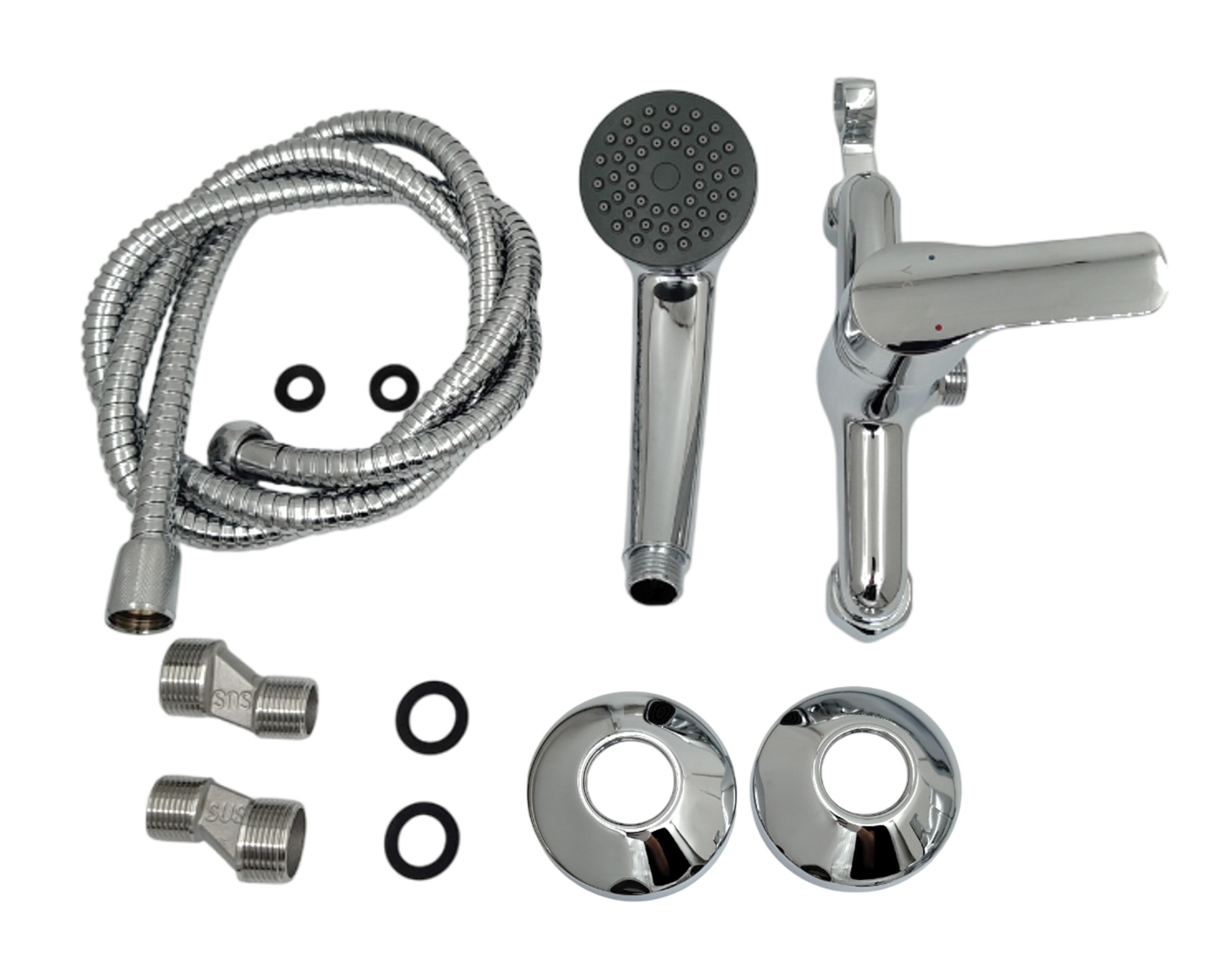 Смеситель для душа Voda Reef RE80 хром глянцевый