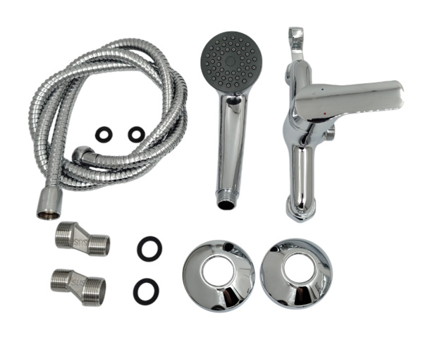 Смеситель для душа Voda Reef RE80 хром глянцевый