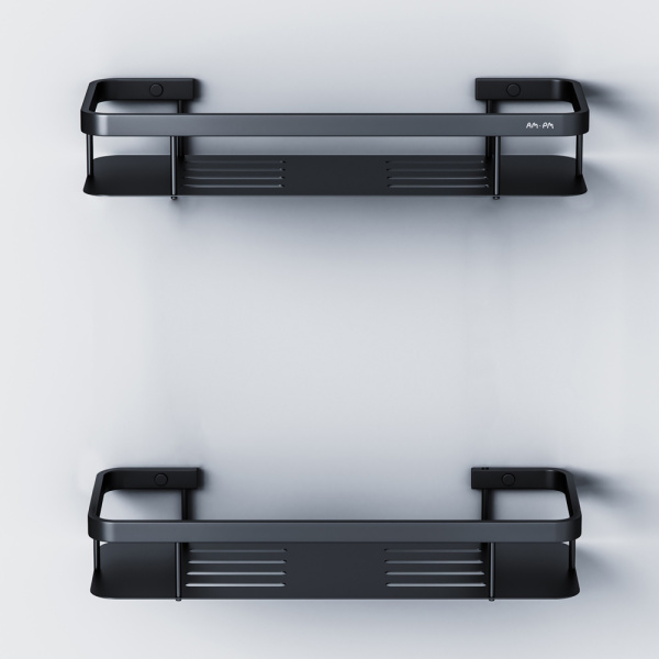 Полка для душа AM.PM Sense L 20755 A7453222 черная матовая