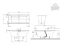 Ванна квариловая Villeroy & Boch Squaro Edge 12 UBQ160SQE2DV-01