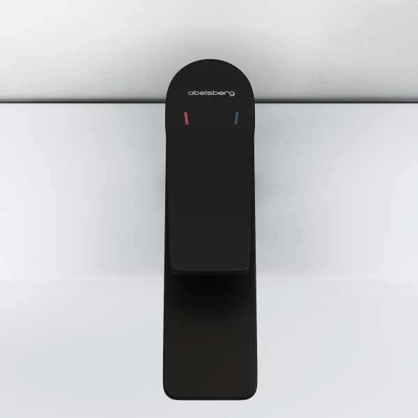 Смеситель для раковины Abelsberg Intensa EGF23520MB вулканический черный матовый