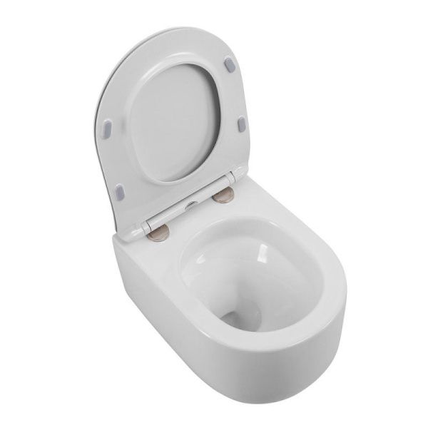 Унитаз подвесной безободковый со смывом  BelBagno SOFT-TOR BB084CH-TOR Унитаз подвесной безободковый со смывом  BelBagno SOFT-TOR BB084CH-TOR