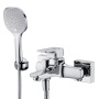 Смеситель для ванны с душевым гарнитуром WasserKRAFT Salm 2701 хром глянцевый