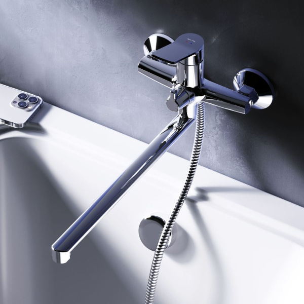 Смеситель для ванны Am.Pm X-Joy F85A90200 хром глянцевый