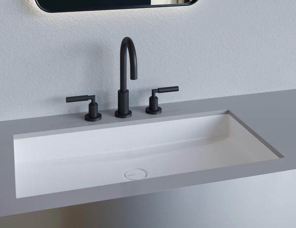 Раковина встраиваемая Salini Marea 75 см 1802210M белая