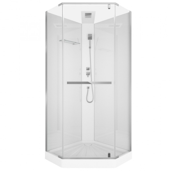 Душевая кабина без крыши 90х90x215 Cerutti SPA Chika 901T Душевая кабина без крыши 90х90x215 Cerutti SPA Chika 901T