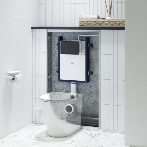 Комплект 2 в 1 Бачок скрытого монтажа и клавиша смыва IDDIS Optima Home OPH0MBCi32K синий Комплект 2 в 1 Бачок скрытого монтажа и клавиша смыва IDDIS Optima Home OPH0MBCi32K синий