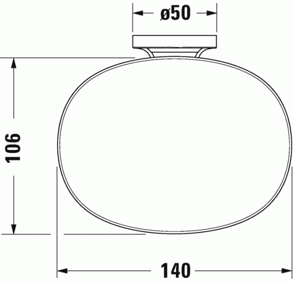 Мыльница настенная 15 см DURAVIT Starck T 0099334600 Мыльница настенная 15 см DURAVIT Starck T 0099334600