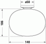 Мыльница настенная 15 см DURAVIT Starck T 0099334600 Мыльница настенная 15 см DURAVIT Starck T 0099334600