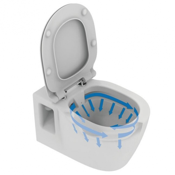 Безободковый подвесной унитаз Ideal Standard CONNECT E814901 Безободковый подвесной унитаз Ideal Standard CONNECT E814901