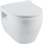 Унитаз подвесной Aquanet Glide-W безободковый с микролифтом
