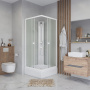Душевая кабина 80x80 Niagara Promo P80/26Q/MT/BK Душевая кабина 80x80 Niagara Promo P80/26Q/MT/BK