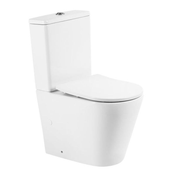 Чаша унитаза безободковая  BelBagno FLAY-R BB2149CPR Чаша унитаза безободковая  BelBagno FLAY-R BB2149CPR