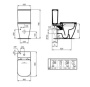 Чаша унитаза безободковый  Ideal Standard  T537101 белый Чаша унитаза безободковый  Ideal Standard  T537101 белый