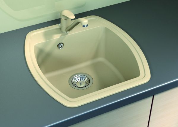 Кухонная мойка накладная 48x51 Florentina 20.190.B0480.307 Серый шёлк Кухонная мойка накладная 48x51 Florentina 20.190.B0480.307 Серый шёлк