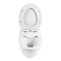 Унитаз подвесной безободковый  BelBagno ACQUA BB340CHR Унитаз подвесной безободковый  BelBagno ACQUA BB340CHR
